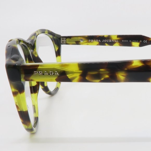 Prada VPR 12S UBL-1O1 54mm Light Havana Acetate - Picture 4 of 5